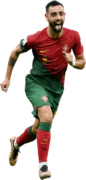 Bruno Fernandes football render