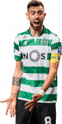 Bruno Fernandes football render