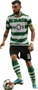 Bruno Fernandes football render