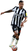 Bruno Guimarães football render