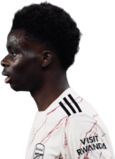 Bukayo Saka football render