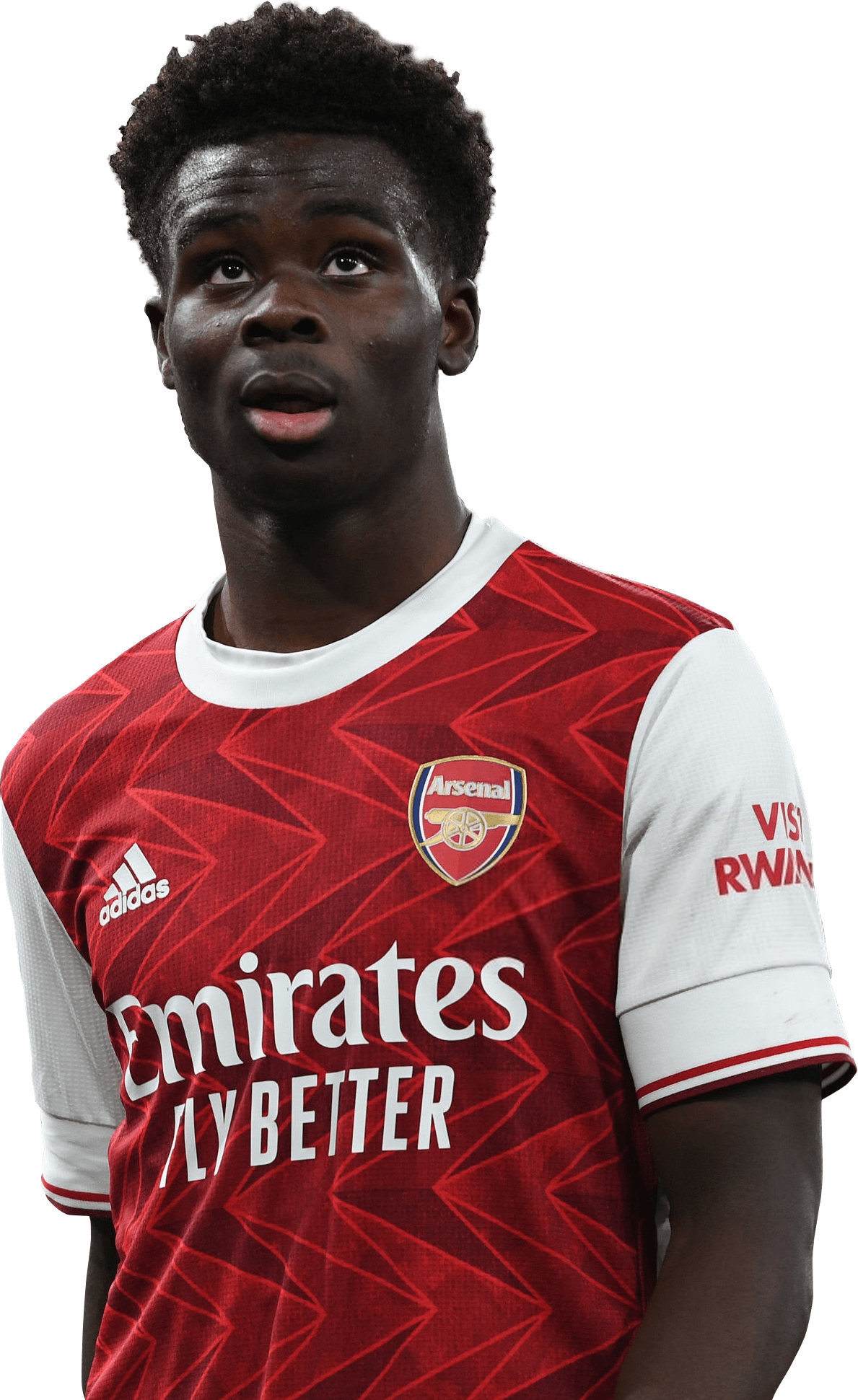 Bukayo Saka football render - 76660 - FootyRenders