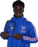 Bukayo Saka football render