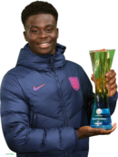 Bukayo Saka football render