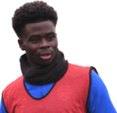 Bukayo Saka football render