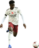 Bukayo Saka football render