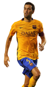 Sergio Busquets football render