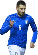 Antonio Candreva football render