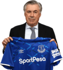 Carlo Ancelotti football render