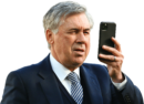 Carlo Ancelotti football render