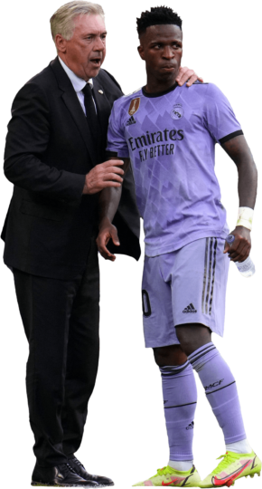 Carlo Ancelotti & Vinicius Junior