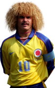 Carlos Valderrama football render