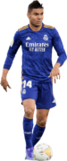 Casemiro football render