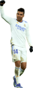 Casemiro football render