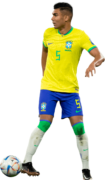 Casemiro football render