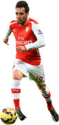 Santi Cazorla football render