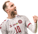 Christian Eriksen football render