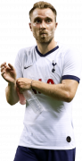 Christian Eriksen football render