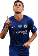 Christian Pulisic football render