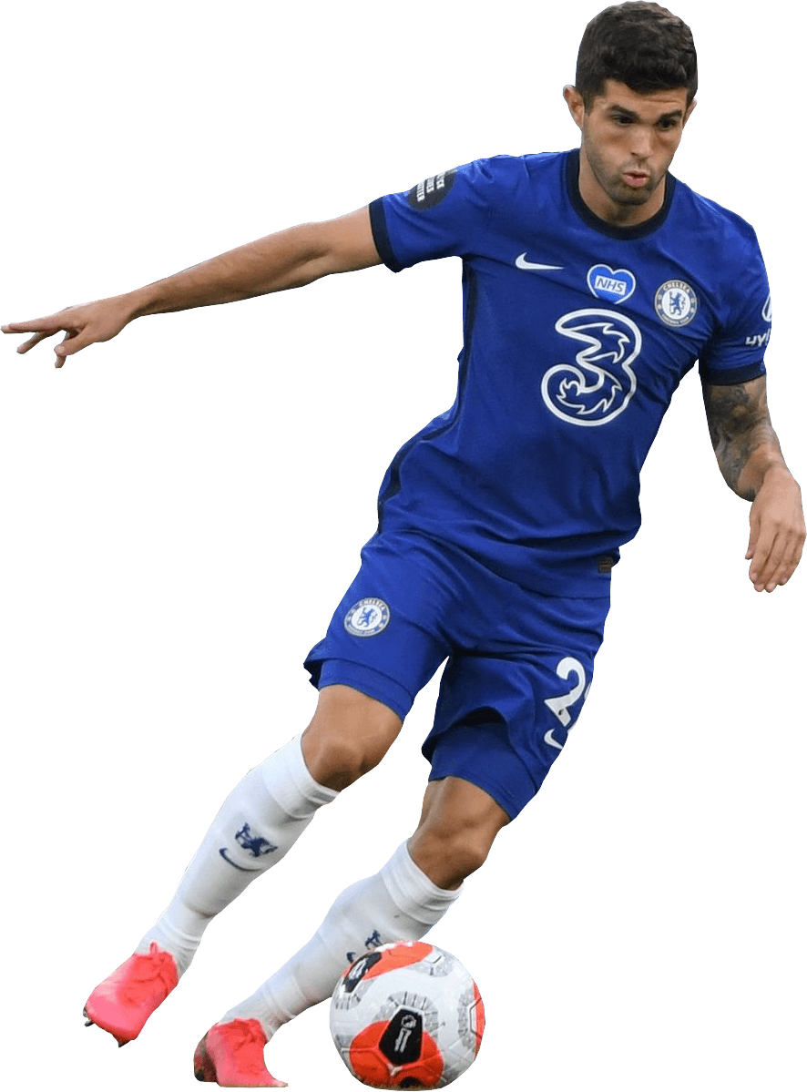 Christian Pulisic football render - 69185 - FootyRenders