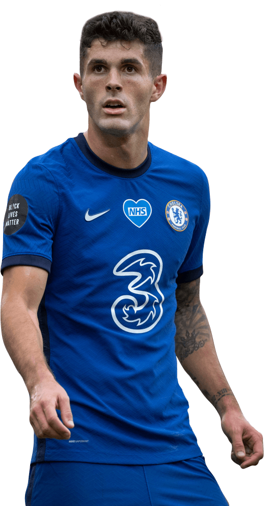 Christian Pulisic football render - 69441 - FootyRenders