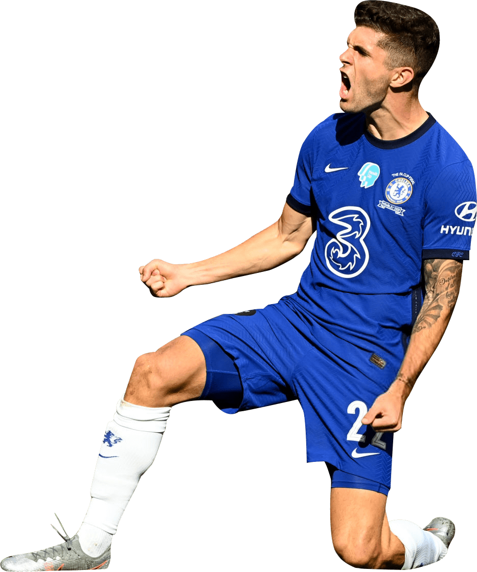 Christian Pulisic football render - 70040 - FootyRenders