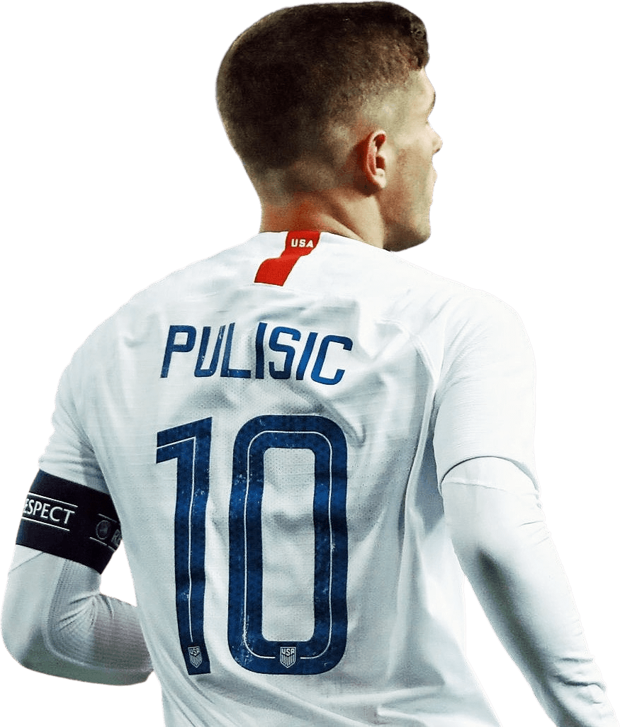 Christian Pulisic football render - 71360 - FootyRenders