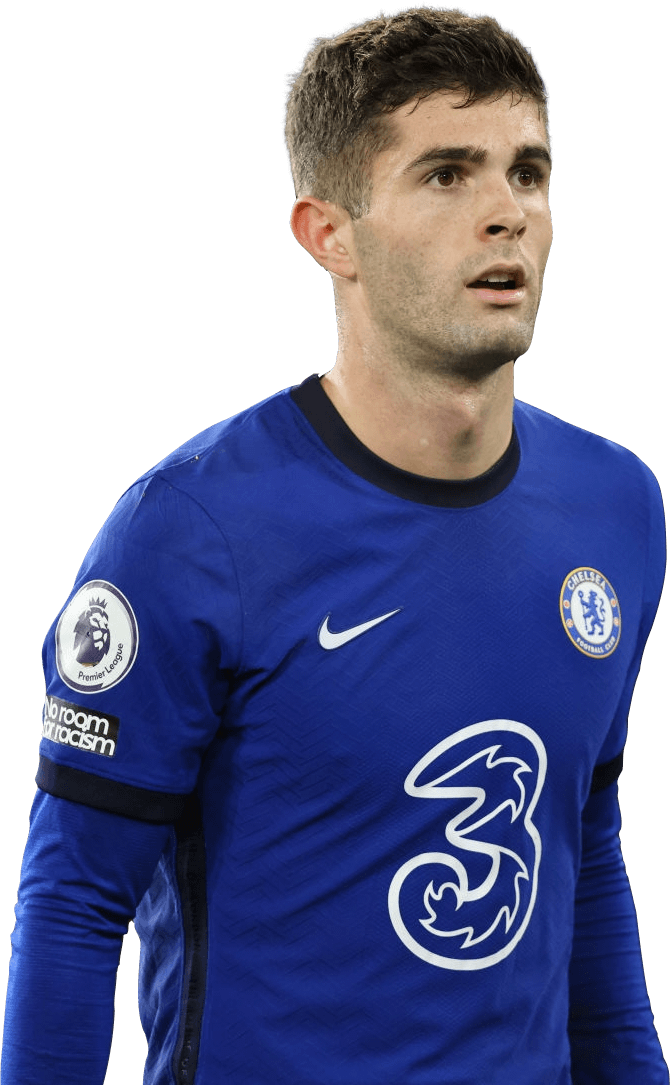 Christian Pulisic football render - 74693 - FootyRenders