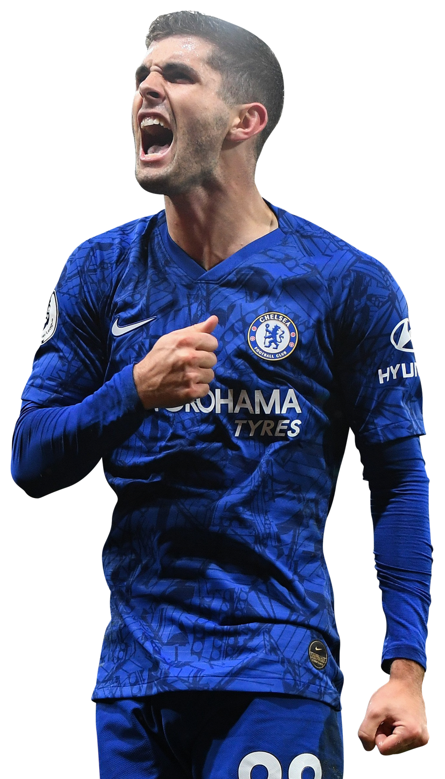 Christian Pulisic football render - 61476 - FootyRenders