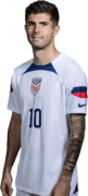 Christian Pulisic football render