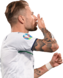 Ciro Immobile football render