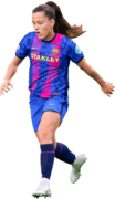 Claudia Pina football render