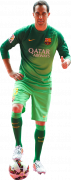 Claudio Bravo football render