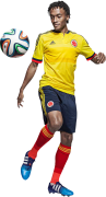 Juan Cuadrado football render