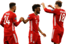 Corentin Tolisso, Kingsley Coman & Leon Goretzka football render