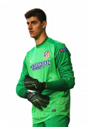 Thibaut Courtois football render