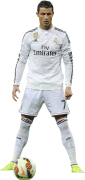 Cristiano Ronaldo football render