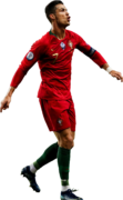 Cristiano Ronaldo football render