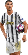 Cristiano Ronaldo football render