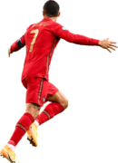 Cristiano Ronaldo football render