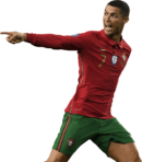 Cristiano Ronaldo football render