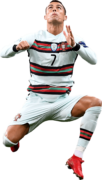 Cristiano Ronaldo football render