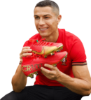 Cristiano Ronaldo football render