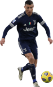 Cristiano Ronaldo football render