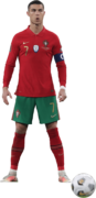 Cristiano Ronaldo football render