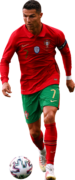 Cristiano Ronaldo football render