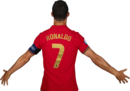 Cristiano Ronaldo football render