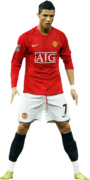 Cristiano Ronaldo football render