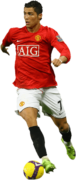 Cristiano Ronaldo football render