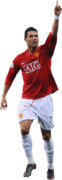 Cristiano Ronaldo football render